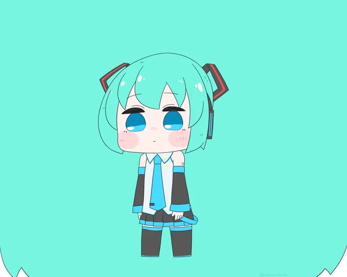 今日も一日 𝑩𝑰𝑮 𝑻𝑾𝑰𝑵𝑻𝑨𝑰𝑳 𝑯𝑨𝑰𝑹 #初音ミク