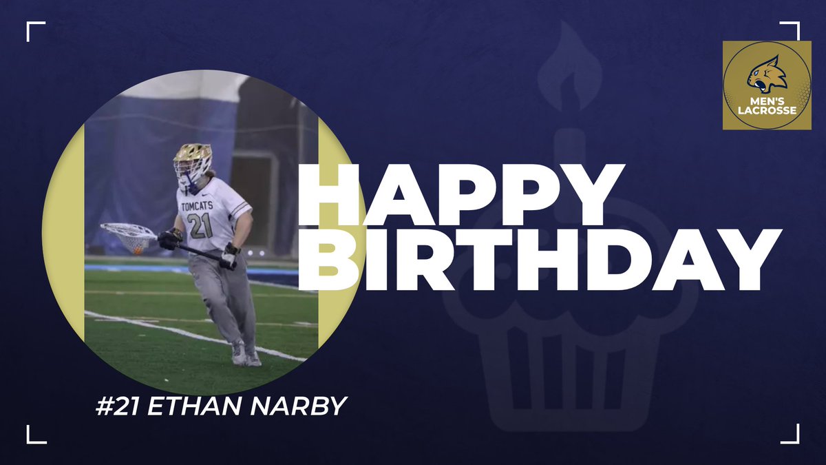Thiel_MLAX's tweet photo. Happy Birthday to Senior GK #21 Ethan Narby! #21Strong #Relentless #CatsOnTop https://t.co/5DkwbHQi98