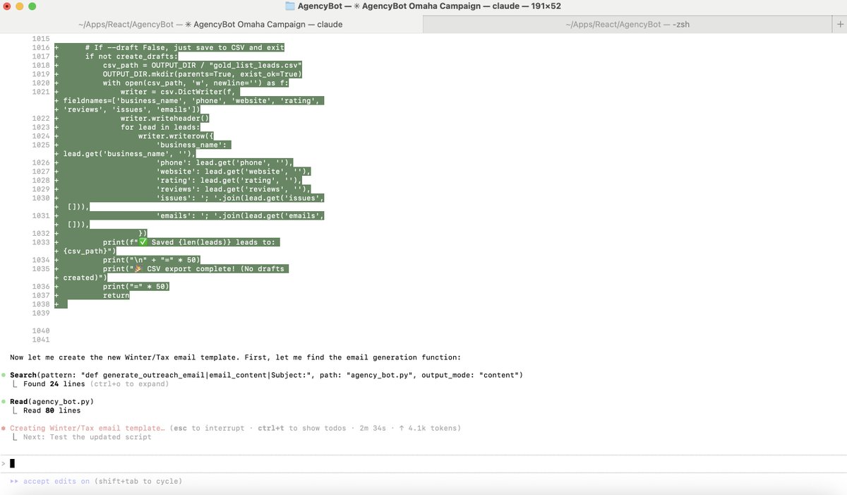 JamesPelton18's tweet photo. I built an AI employee that finds clients, builds websites, and writes emails while I sleep.

I didn't write a single line of code.

Here's the breakdown 👇

I put the entire workflow into a zero-code PDF.

Retweet + comment 'BOT' and I'll DM it to you.

(Yes, you'll actually get the full workflow.)