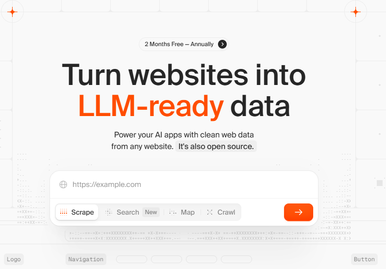 GeneracjaAI's tweet image. Darmowy kodzik na 50 000 kredytów do AI Firecrawl 🔥🔥

11LABS1250K1R-FA5PTA

Firecrawl to narzędzie wykorzystujące AI do automatycznego przeszukiwania stron internetowych i zamieniania ich treści na uporządkowane dane gotowe do użycia LLM-y. 

Kto pierwszy ten lepszy, może komuś…