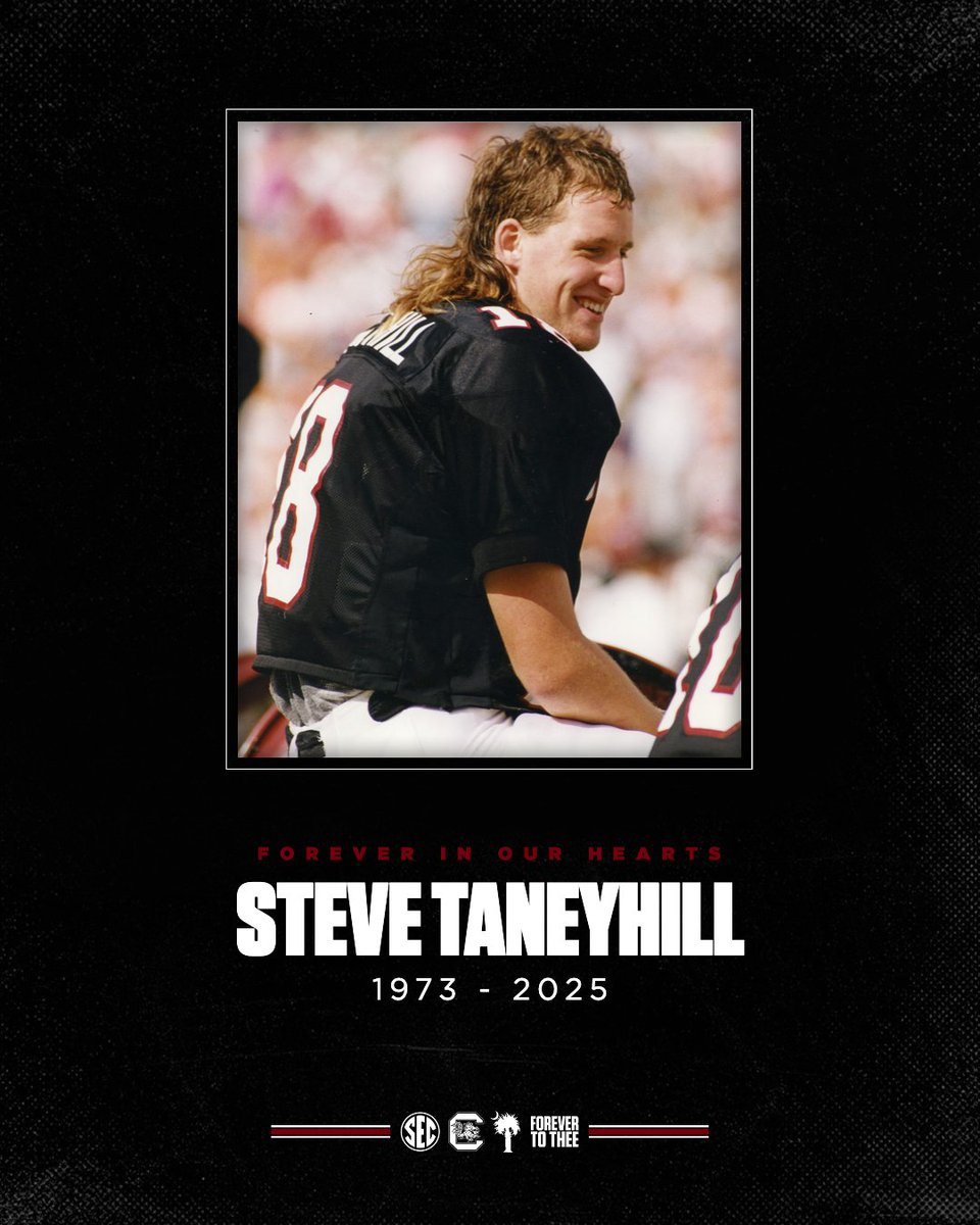 Gamecock Nation mourns the loss of Steve Taneyhill, a pillar of Gamecock history. Our thoughts are with his loved ones. Rest in peace, Steve.

🔗: bit.ly/48VIMwa