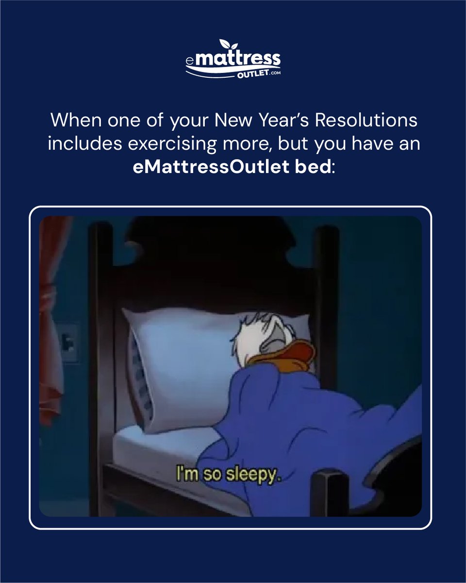 eMattressOutlet's tweet image. When your New Year’s resolution says “work out more” but your bed says “try again tomorrow.” 😴

✨ Discover comfort worth staying in, via link in bio.

#NewYearsHumor #MemePost #ResolutionFail #Beds #eMattressOutlet
