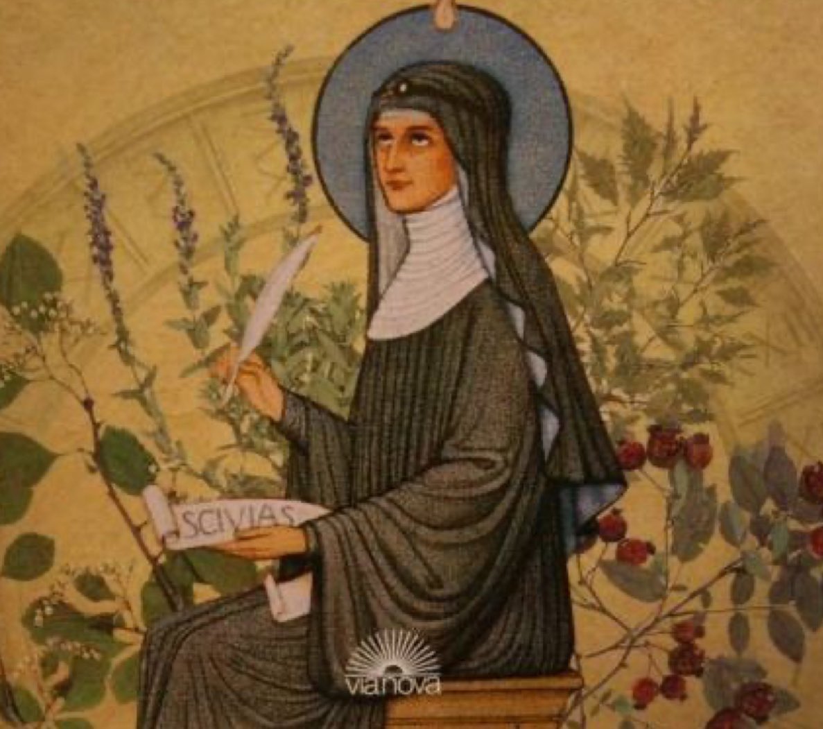 I’m currently diving down the St. Hildegard rabbit hole. So very interesting. 

“Sadness dries the marrow and weakens the body, while joy moistens it and gives strength. Therefore the soul that clings to bitterness harms the body, but the soul that rejoices in God heals it.”