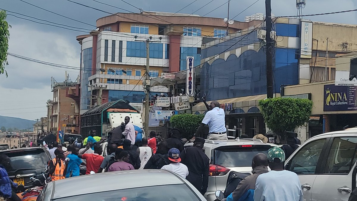 UGANDAS NEXT PRESIDENT  NANDALA MAFABI IN MBARARA CITY TODAY