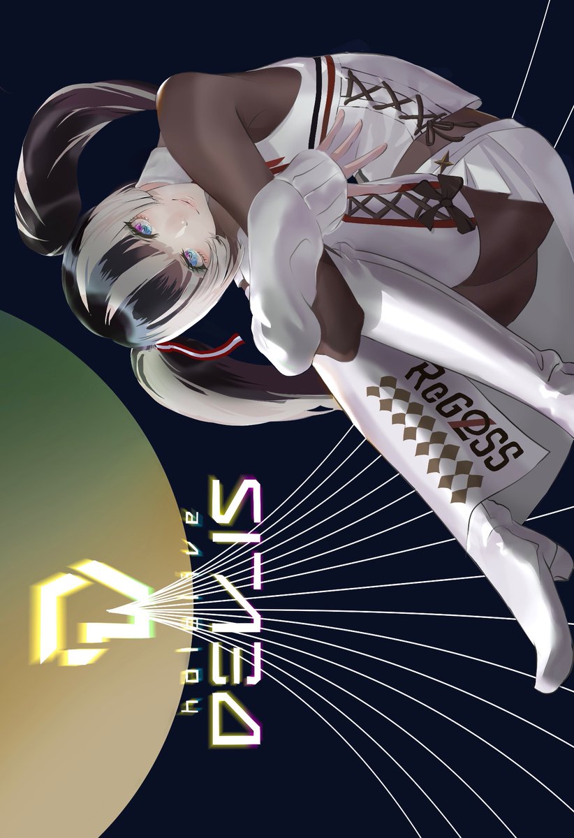 祝🎊
#ReGLOSS_1stLive
#らでん似絵