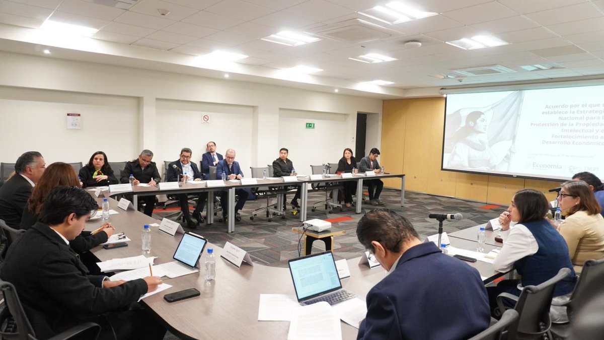 Agradezco la participación de las y los titulares y representantes de las distintas dependencias y organismos presentes en la mesa de trabajo para consolidar la Estrategia Nacional para la Protección de la Propiedad Intelectual y el Fortalecimiento al Desarrollo Económico.

La