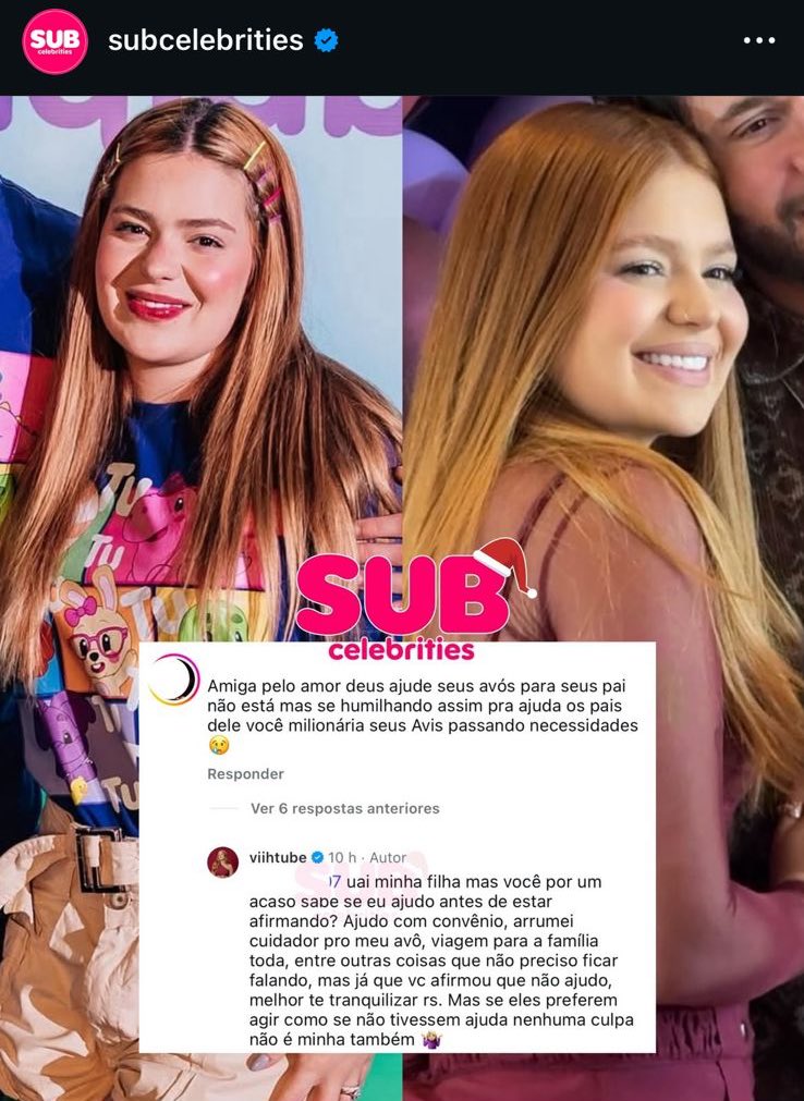 vaidesmaiar's tweet photo. Após Fabiano falar que precisa do dinheiro para ajudar os pais, internauta cobra Viih Tube, que se explica: “Se eles preferem agir como se não tivessem ajuda nenhuma, a culpa não é minha” https://t.co/Qmo9f6sgIr