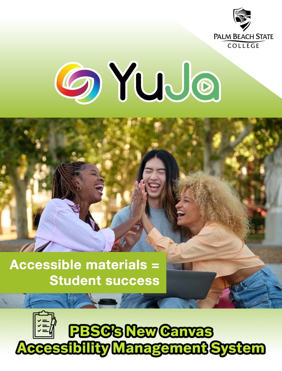 PBSC_Online's tweet photo. PBSC students learn with confidence. Yuja Panorama gives real-time feedback to make course materials accessible and user-friendly with no confusion, just clear learning.
https://t.co/QCQYMpFgoA https://t.co/zsRT7clK3c