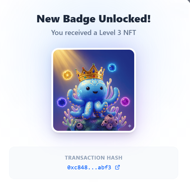 Vysorx's tweet photo. Level 3 NFT unlocked on @AquaFluxPro ๐
Structured RWA shows a whole new depth once you interact with it on-chain.
#DeFi #RWA #TriToken #Pharos https://t.co/tTRXNBAOKm