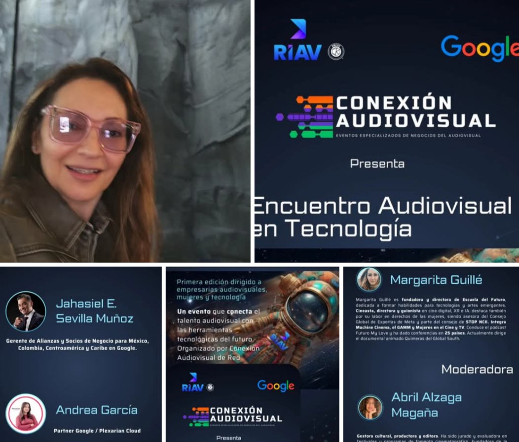En el primer Encuentro Audiovisual en Tecnología, reflexionaremos sobre si la tecnología tiene sexo y edad. Tú qué opinas? 
Una iniciativa de RIAV y Google