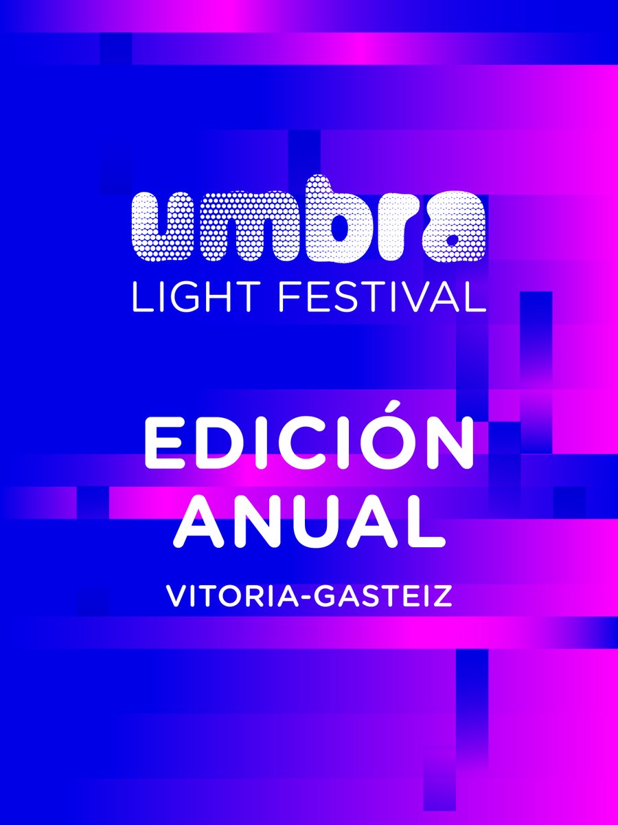umbralightfest's tweet photo. ✨ 𝗨𝗺𝗯𝗿𝗮 𝗟𝗶𝗴𝗵𝘁 𝗙𝗲𝘀𝘁𝗶𝘃𝗮𝗹 inicia una nueva etapa.

En febrero de 2026 celebramos la quinta edición y damos el paso a la periodicidad anual, consolidándonos como una cita invernal imprescindible en Vitoria-Gasteiz. https://t.co/HPp1ojNcZg
