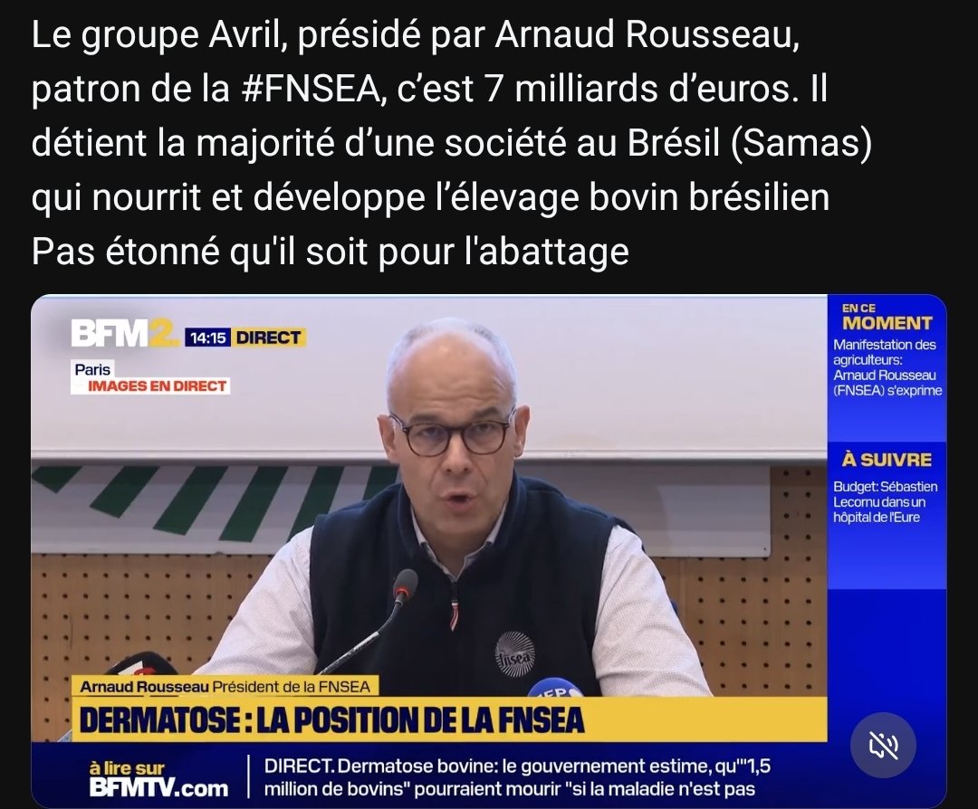 DominiquePani's tweet photo. @jon_delorraine Cela veut nous dire que ce journal dérange nos politiques . Pour importer de la M....DE 😤 choix de l'Europe 😡 avec le Mercosur  😤 Sénat carpette des MACRONISTES 😤. Voilà la DICTATURE est en marche... vivement 2027 mettre tout ce p'tit monde DEHORS 🫵 Rousseau va être content https://t.co/KunaBmT8tY