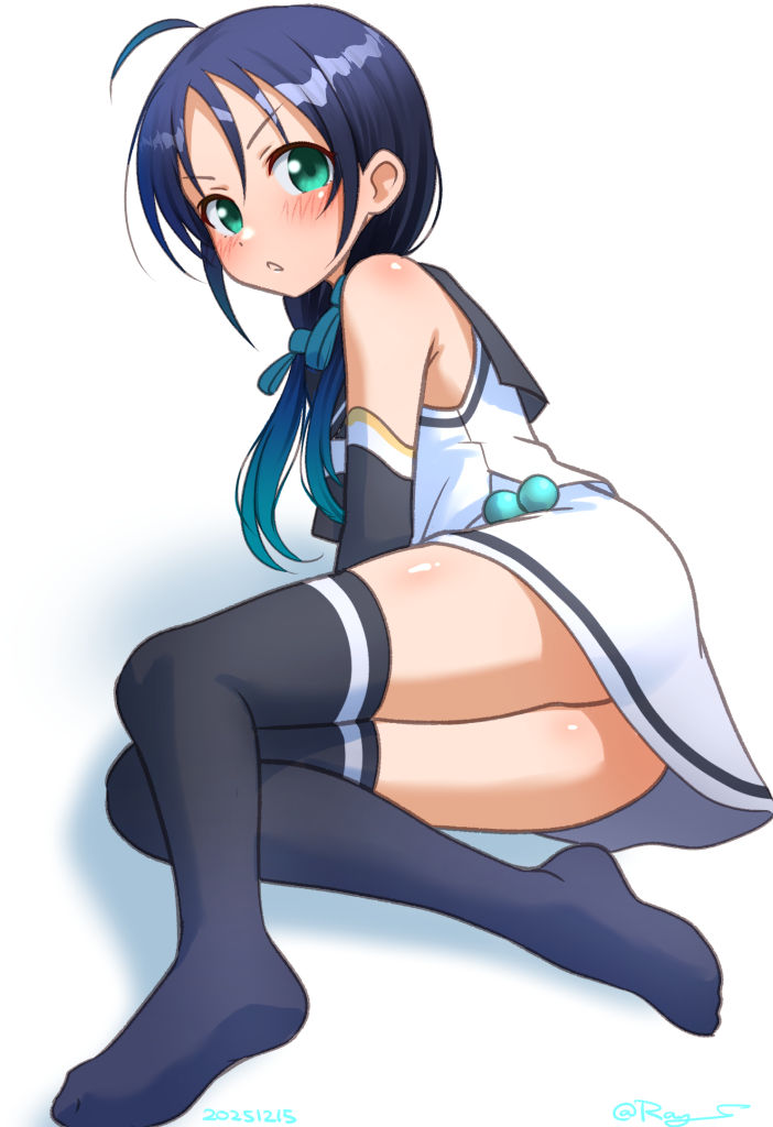 涼風(艦これ) 「てやんでえべらぼうめ #艦これ版深夜の真剣お絵描き60分一本勝負 #艦これ版真剣」|Ray.Sのイラスト