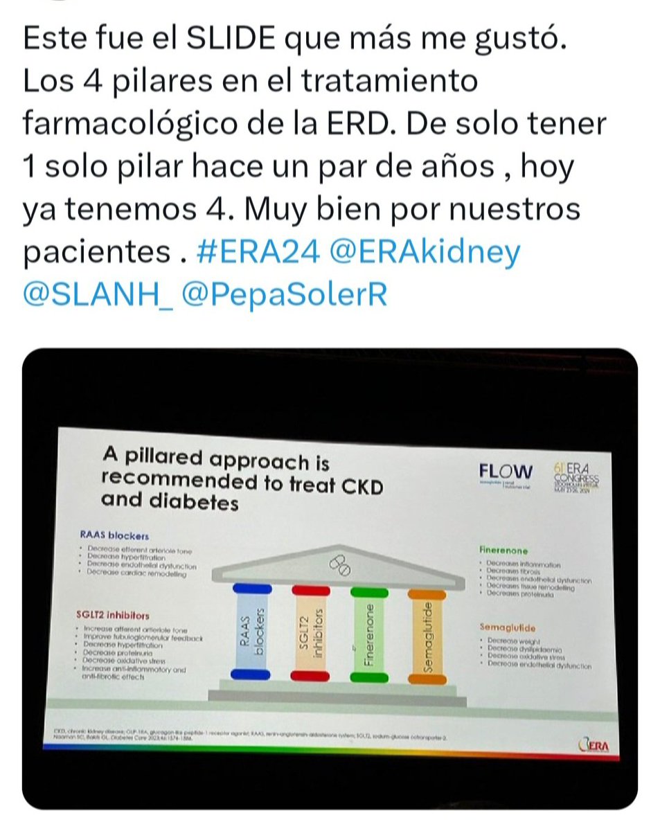 drfherediaz's tweet photo. AHORA comparto el 
5to PILAR para hacer PREVENCION  en ERC  e ir a DIALISIS
N-ACETILCISTEINA https://t.co/L5tMmrrhbh