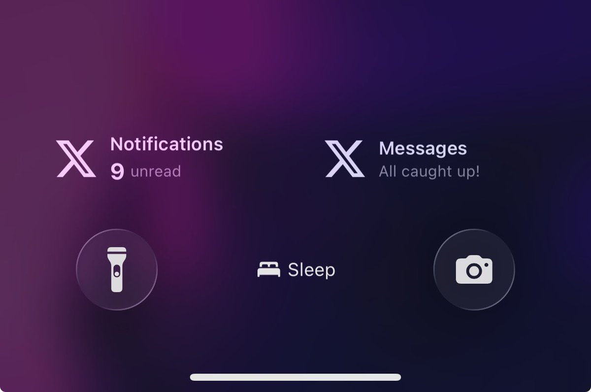 stufflistings's tweet photo. Ok.
X widgets on iOS look cool 😃 https://t.co/2KqM0V3Hzj