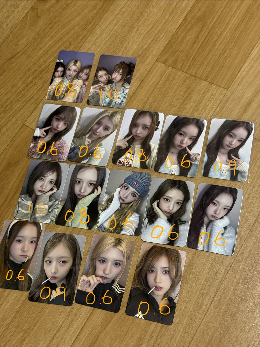 kzwlove's tweet photo. 힛지스 모든 포카 양도
⭕2장 이상 거래 ⭕
5장 이상 거래할 시 🫶🏻 준포 🫶🏻
모든 인증 ❌
거래는 gs 반택 /우체국으로만 진행
https://t.co/p2icBegyx5

HITGS 비비 서진 서희 혜린 이유 사워패치 그로스 카리즈마 메이크스타 애플뮤직 뮤브 에버라인 공방포카 미공포 값싼포카 https://t.co/MJzrluveVh