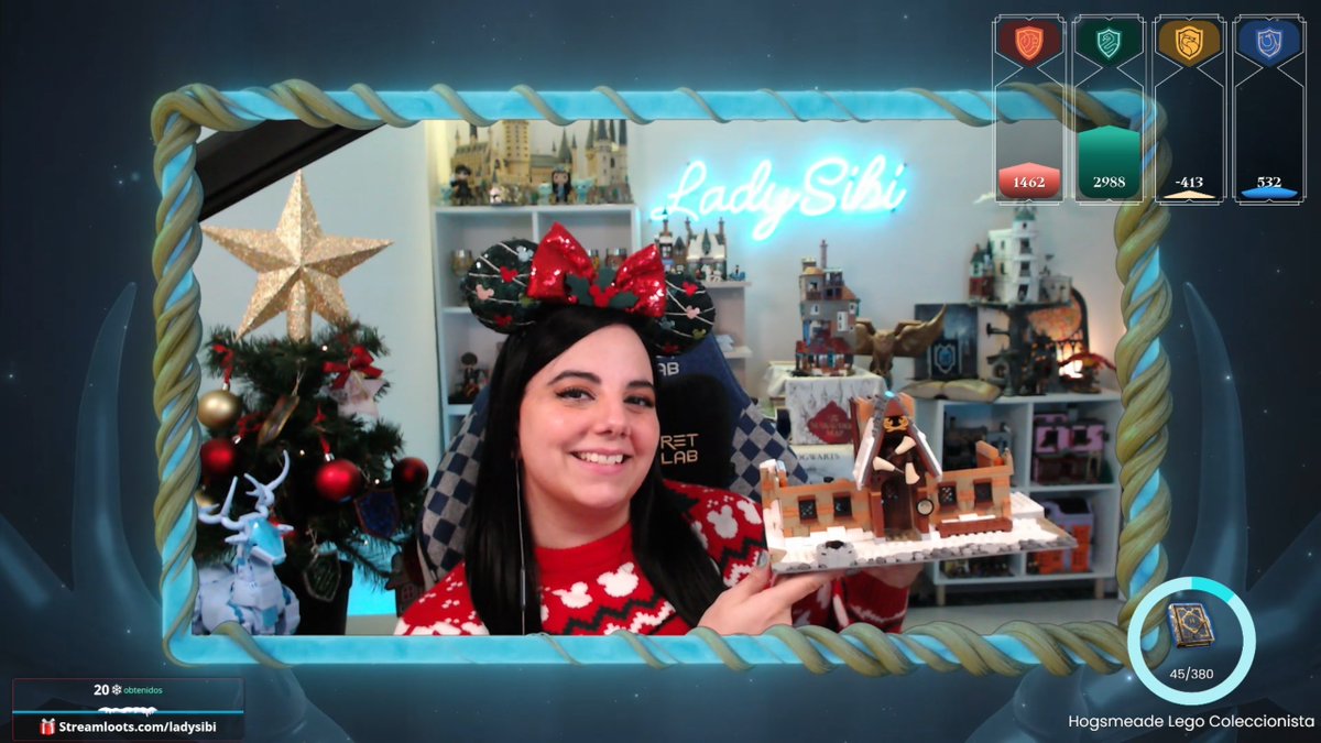 🔴STREAM ON💜
#CalendarioDeAdviento 🗓 ❄Día 15☃ Montando #LEGO 🧱: #Hogsmeade 🏘 y Concurso 🎁 de #HarryPotter ⚡❗Calendario

Te espero para verlo en directo👀en:

Twitch 💜 twitch.tv/LadySibi 💜
Youtube ❤ youtube.com/@LadySibiHogwa… ❤
TikTok 🖤 tiktok.com/@ladysibistrea… 🖤