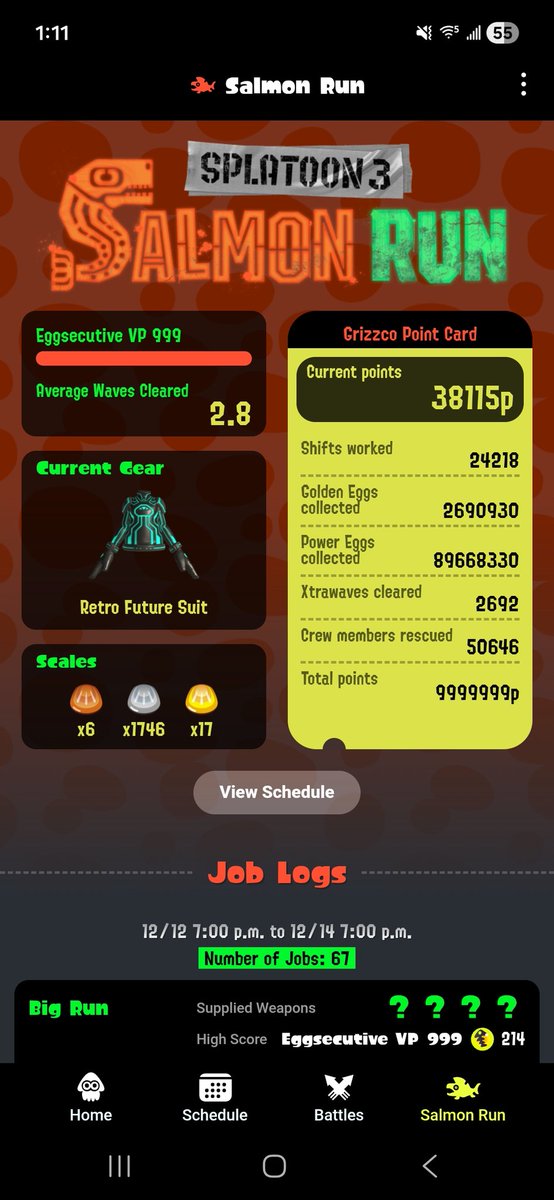 NotTonyyTM's tweet photo. After 24,218 shifts i finally get my gold grizz badge during big run 🥳. https://t.co/3HwwWYvpDM
