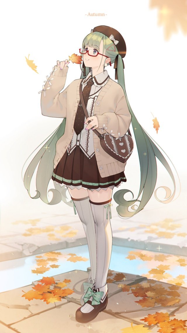 初音ミク 「(⁠。⁠•̀⁠ᴗ⁠-⁠)⁠✧今日はバイオレンスに一日を乗り切ってしまった。何かも」|まるすのイラスト