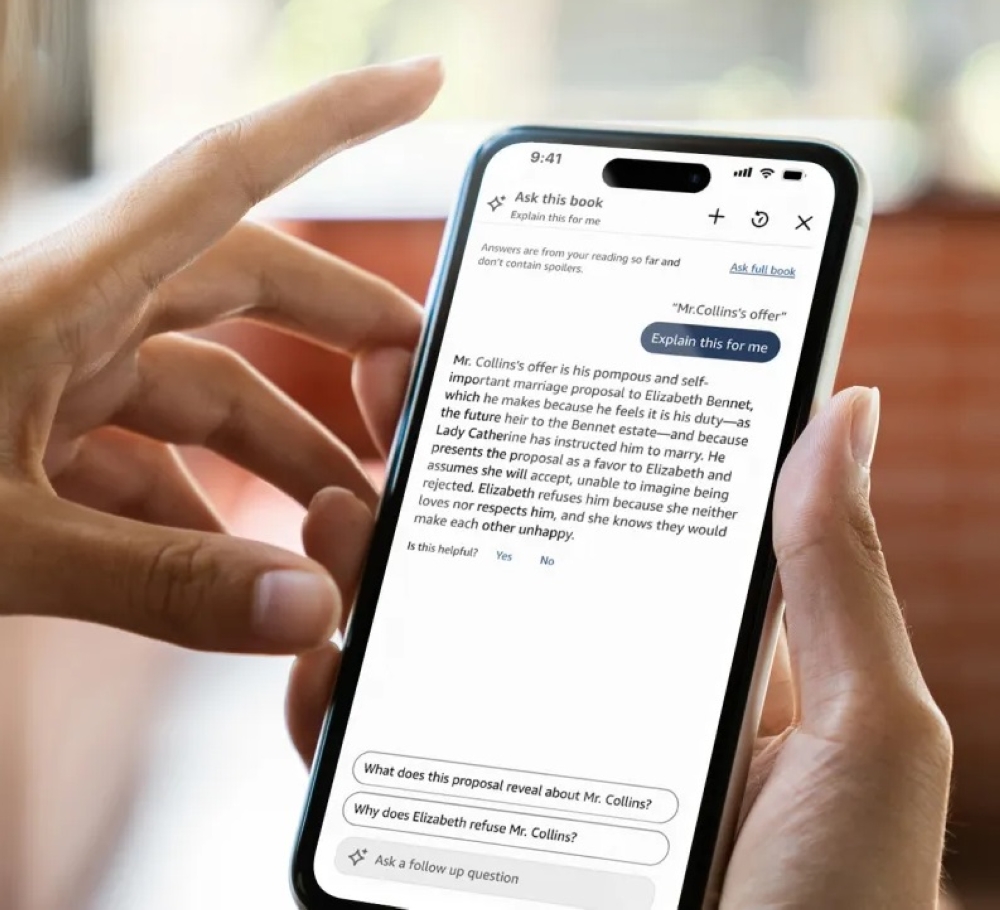 "أمازون" تعزز تطبيق الكتب بميزة جديدة #معكم_باللحظة 