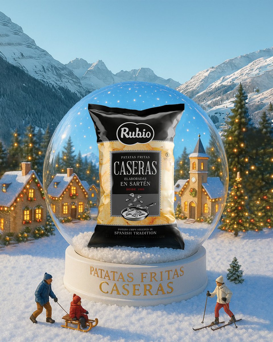 🎄✨ Hay cosas que hacen que la Navidad se sienta de verdad. Luces encendidas, casas llenas de vida y en el centro, lo de siempre: unas Patatas Fritas Caseras que reúnen a todos alrededor.

❄️🥔 Esta Navidad, que no falten en tu mesa.
#patatasrubio #snacks #chips #caseras