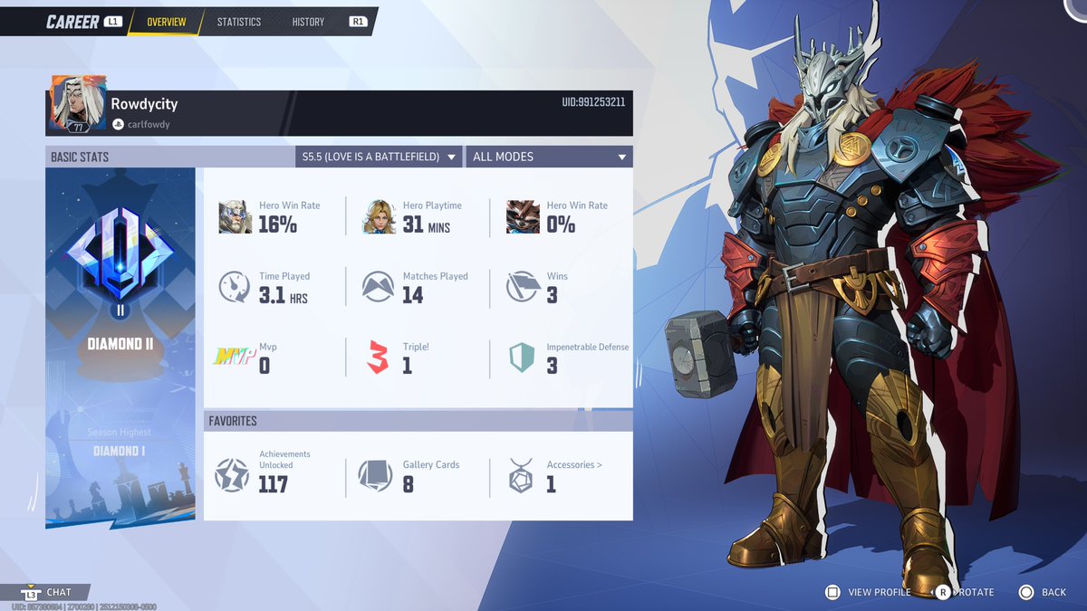 BChesterfieldPH's tweet photo. @Flats_OW VOD review of this overconfident guy? Hard stuck Diamond after 230h on Thor since s0. When I advise, he says “SYBAU” and is rude. I’m an OAA player. You might pinpoint what’s wrong in a way he’ll hear. You’ll get a laugh from these replays. Great content farm. 👌🏾 https://t.co/CoUkRYeAQm