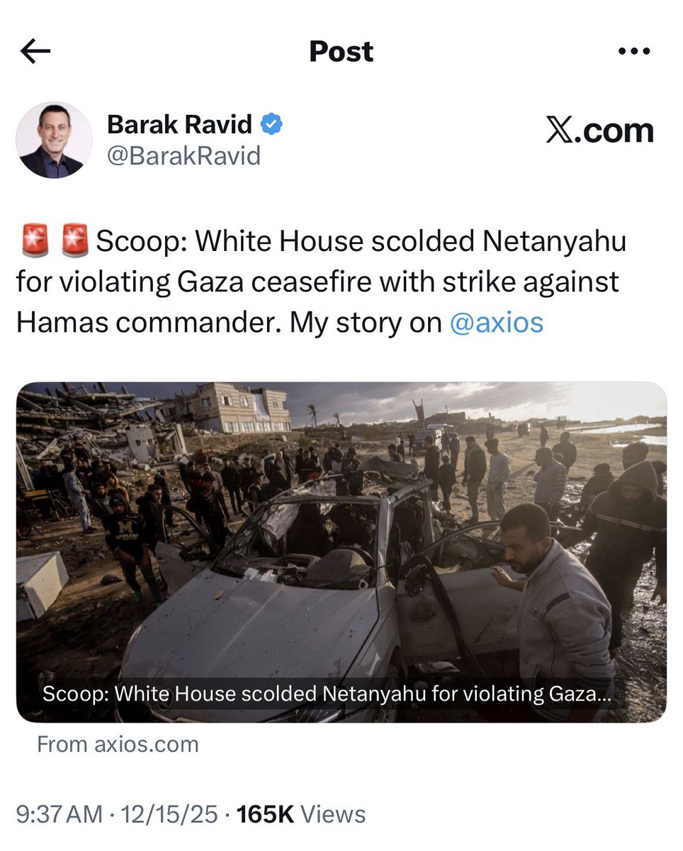 davereaboi's tweet image. This is being leaked to Axios, yet again, only in order to generate content for Tucker Carlson and anti-Israel influencers. It’s happened with such absurd regularity since January, and the people running this campaign don’t even bother to pick another reporter.
