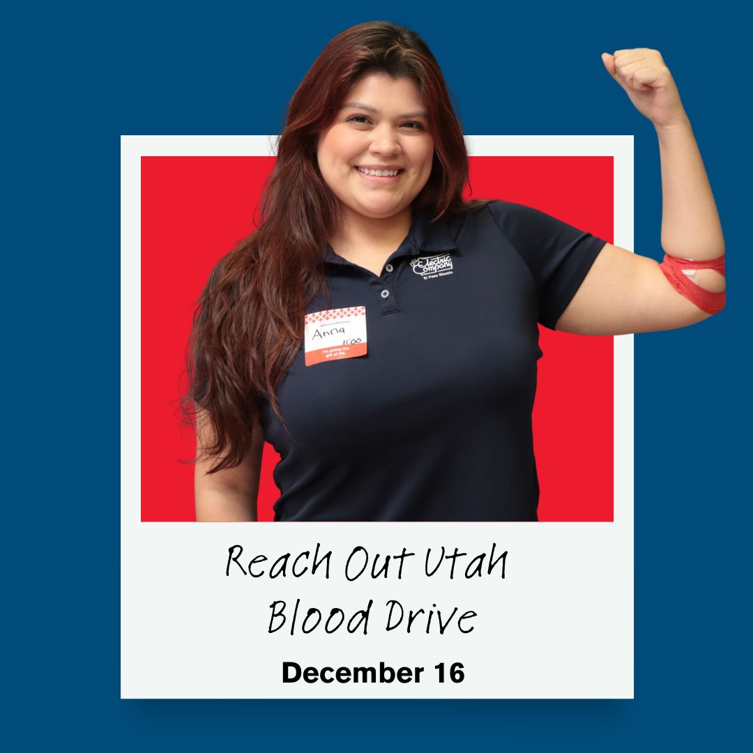 RedCrossUtah's tweet image. We still have spots open for our Dec. 16 Reach Out Utah Blood Drive! Your donation helps hospital patients across Utah. Book now: RedCrossBlood.org, code FOX13.

#BloodDrive #RedCross #ReachOutUtah