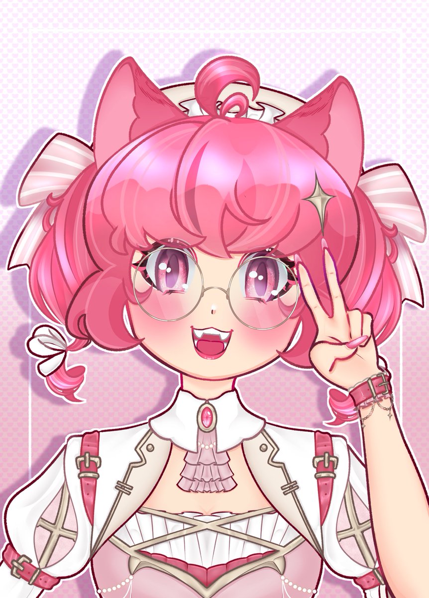 Pose! ✨
Drew a new PFP for myself ( •̀ ω •́ )✧

#MachArtMallow