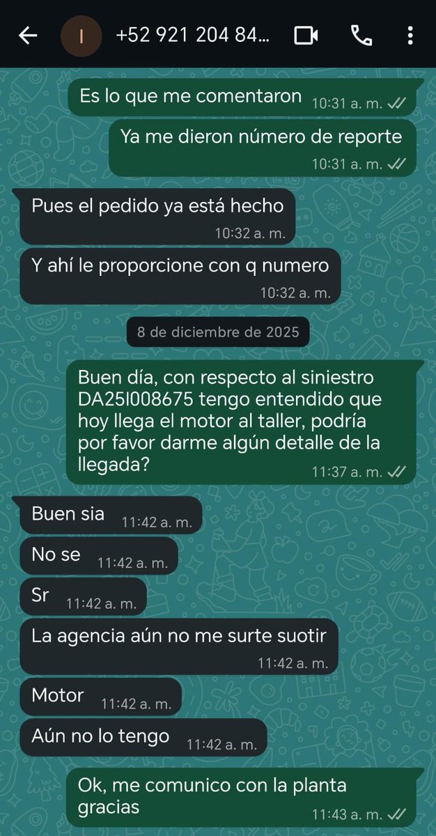 codigoveracruz's tweet photo. Aseguradora @Chubb  y agencia @ChevroletMexico  mantienen vehículo sin reparar desde hace más de tres meses

El propietario ha tenido que insistir de manera constante para obtener información, recibiendo únicamente respuestas vagas, contradictorias y sin sustento

https://t.co/H2xdMmpw0N