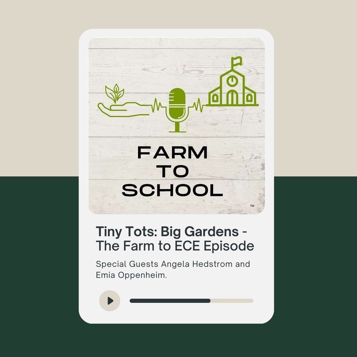 The newest #FarmtoECE episode is here with insights from ASPHN’s Farm to ECE Programs Director! 🌱 “Tiny Tots: Big Gardens” explores how gardens and hands-on food learning shape early child development. Listen by searching #FarmtoSchool Podcast on your platform of choice.