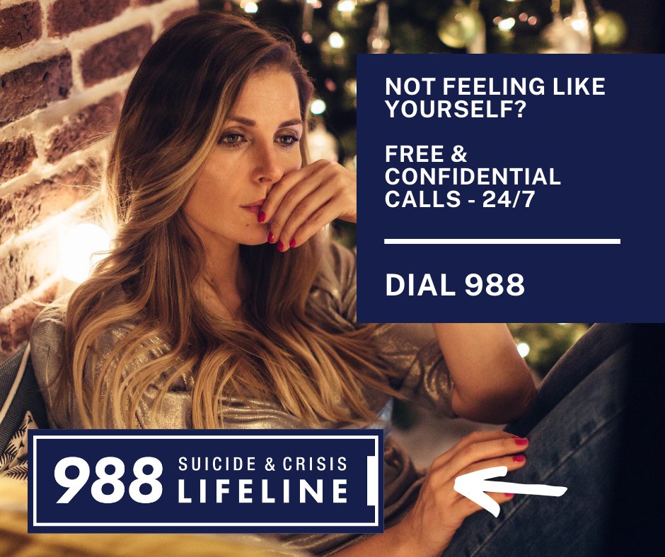 ゆう相談ページ Not feeling like yourself? Reach out to the #988Lifeline anytime