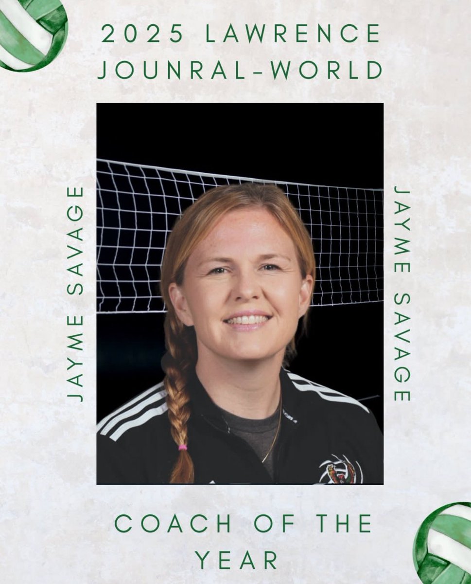 2025 <a href="/LJWpreps/">Journal-World HS</a> All-Area Volleyball Team &amp; Coach of the Year! 🤍💚🏐

Great season Firebirds! #fsvbfamily

🎨 Emily Ahern
