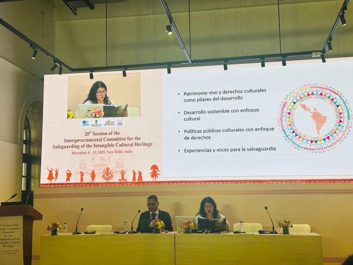 CRESPIAL organizo Side Event en la 20 Sesión del Comité Intergubernamental (20COM)
En el marco de la Vigésima Sesión del Comité Intergubernamental para la Salvaguardia del Patrimonio Cultural Inmaterial (20COM), el CRESPIAL llevó a cabo con éxito el side event titulado:
