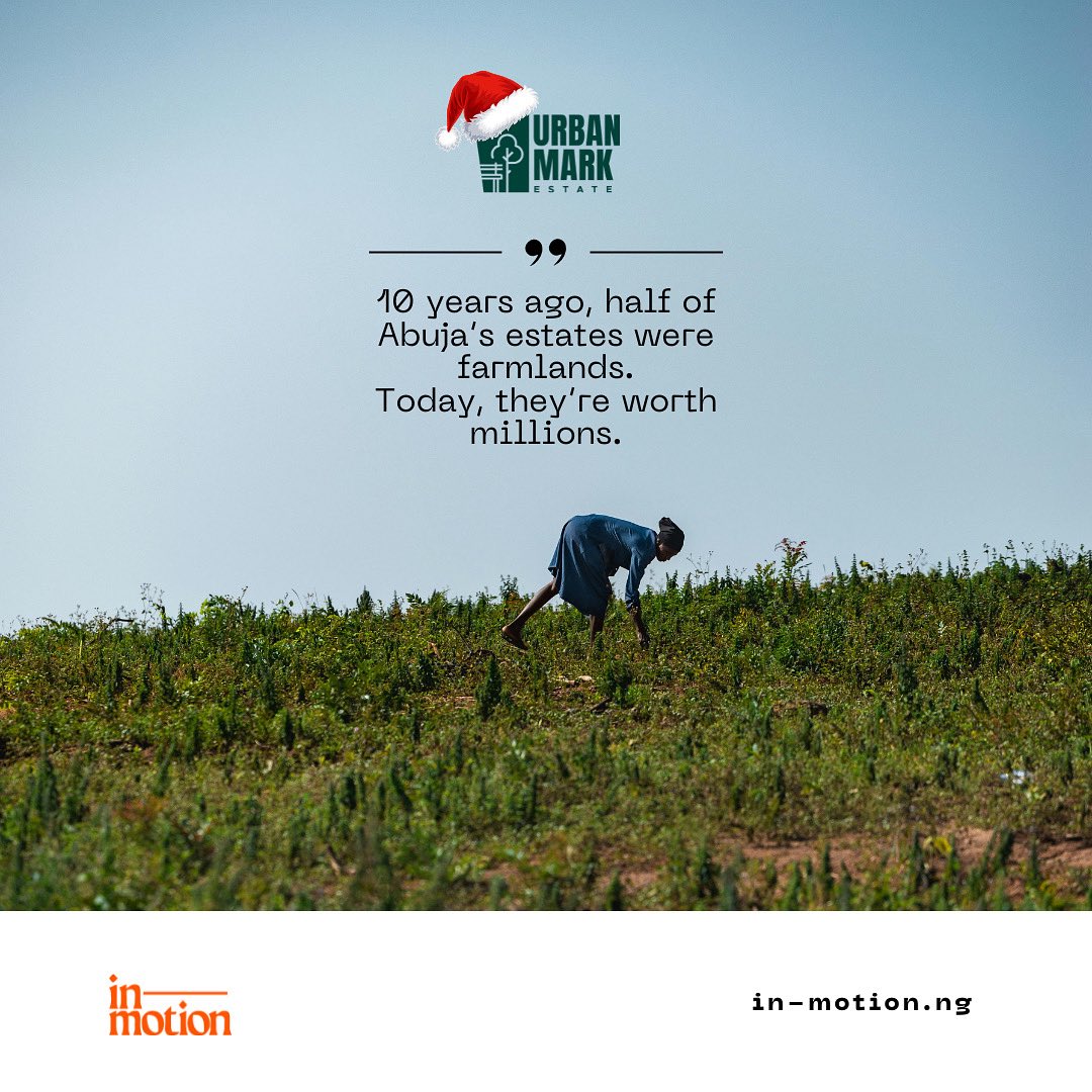inmotionng_'s tweet photo. Yesterday’s farmland. Today’s millions.
Position early. Secure smart.
👉 https://t.co/RAptCtDxGu | https://t.co/fVUFaaEkBV

#realestate #landinvestment #wealthbuilding https://t.co/YLmAPmNG8k
