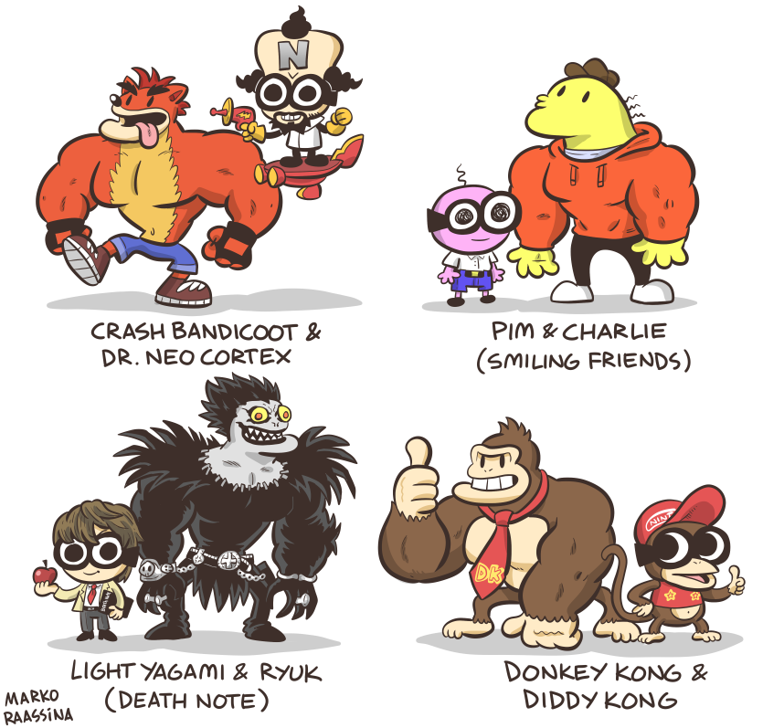 Made some new Nerd and Jock costumes