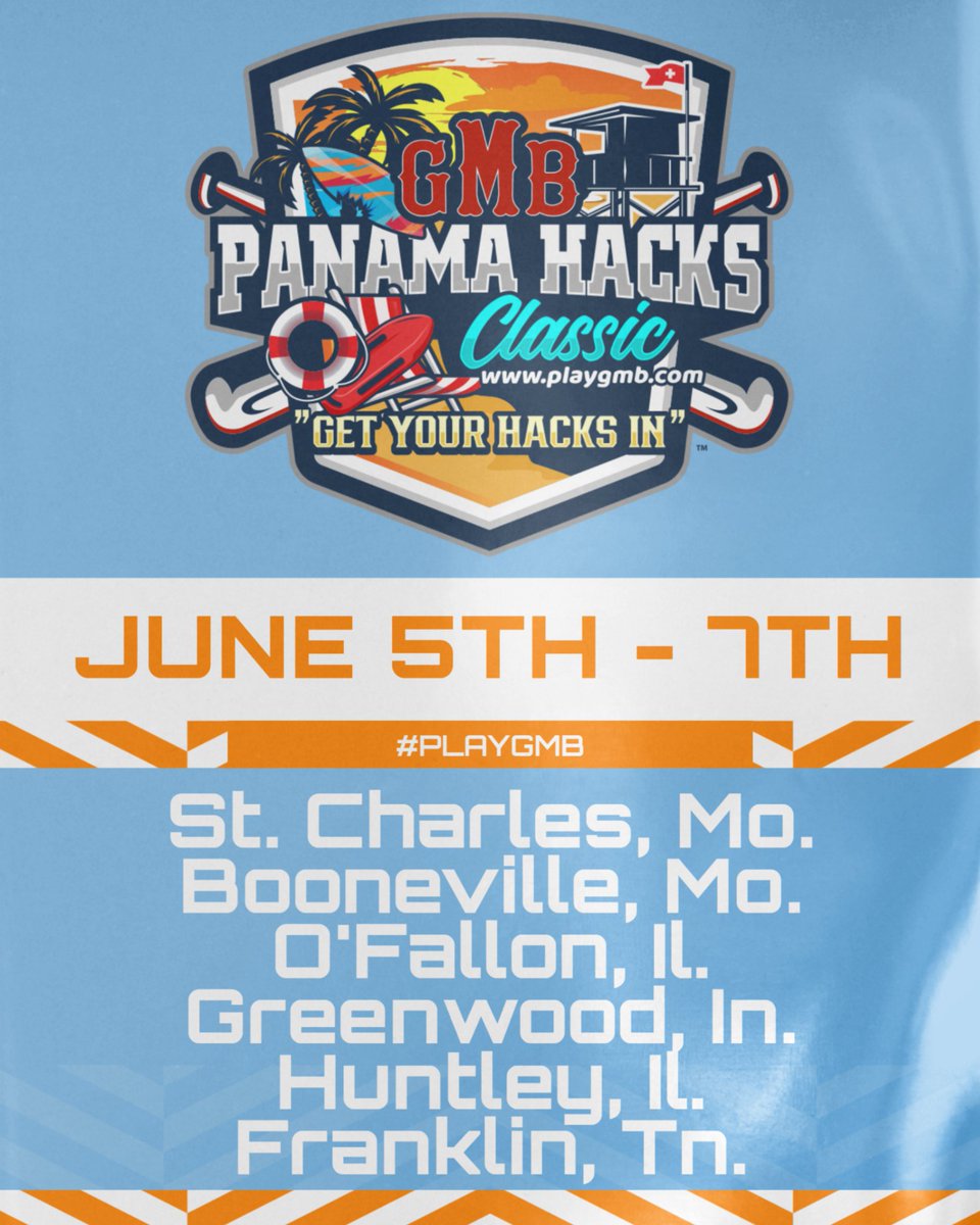 _YBNetwork's tweet image. 🏄GMB Panama Hacks Classic 🏄

Don't Miss Your Chance To Bring Home The Coolest Award In Youth Sports

Get Your Team Signed Up Today
🔗playgmb.com/tournaments/20…