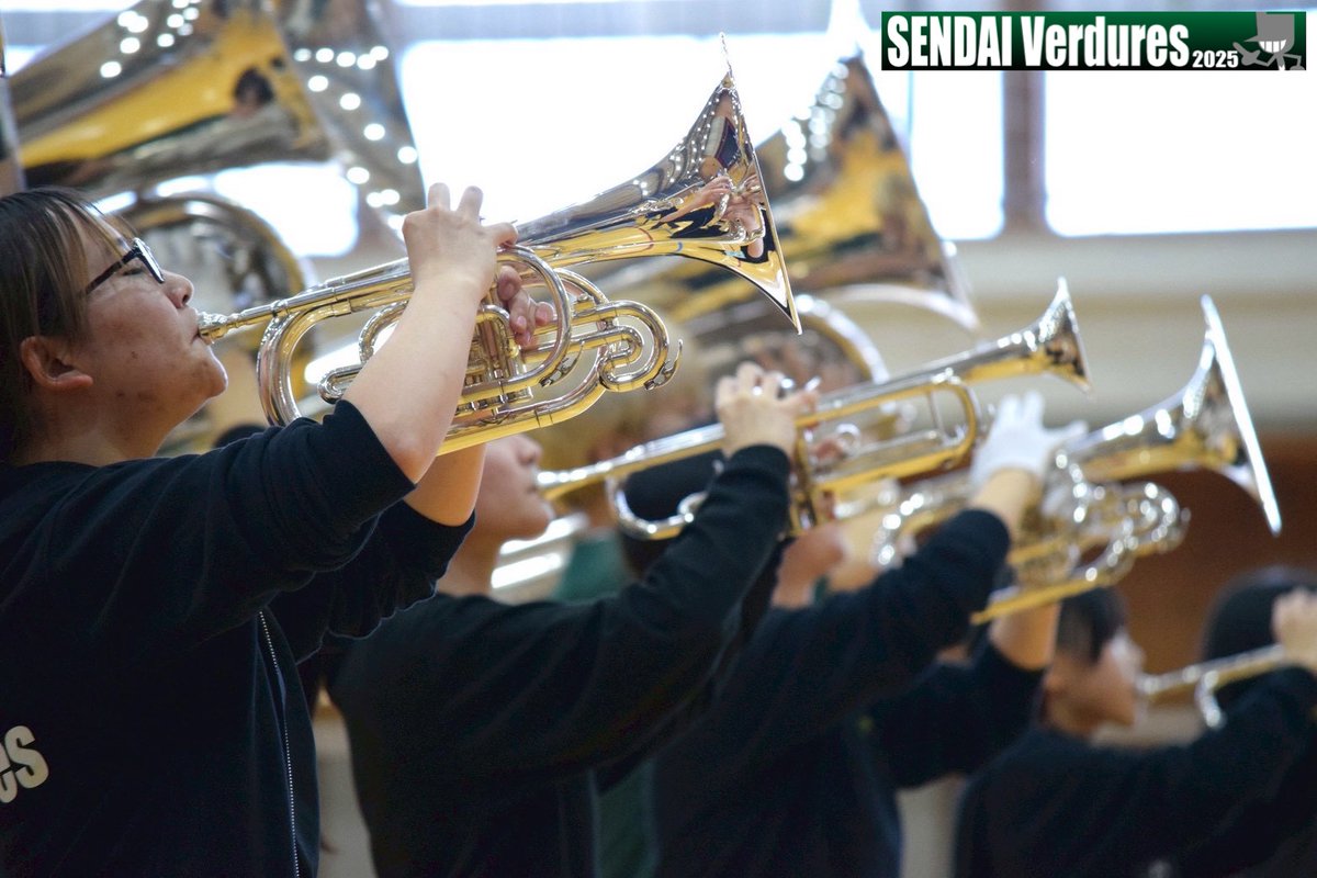 全国大会が終わってもVerduresは止まらない‼️
只今、5/2開催予定の35周年記念演奏会に向けて練習をしています💪
最高の周年記念祭となるよう精進して参ります‼️
また、2026年度メンバーも大募集中です‼️直近の見学会は12/21(日)です！メンバー一同楽しみにお待ちしてます🤗🍀
#SENDAIVerdures
#まるば