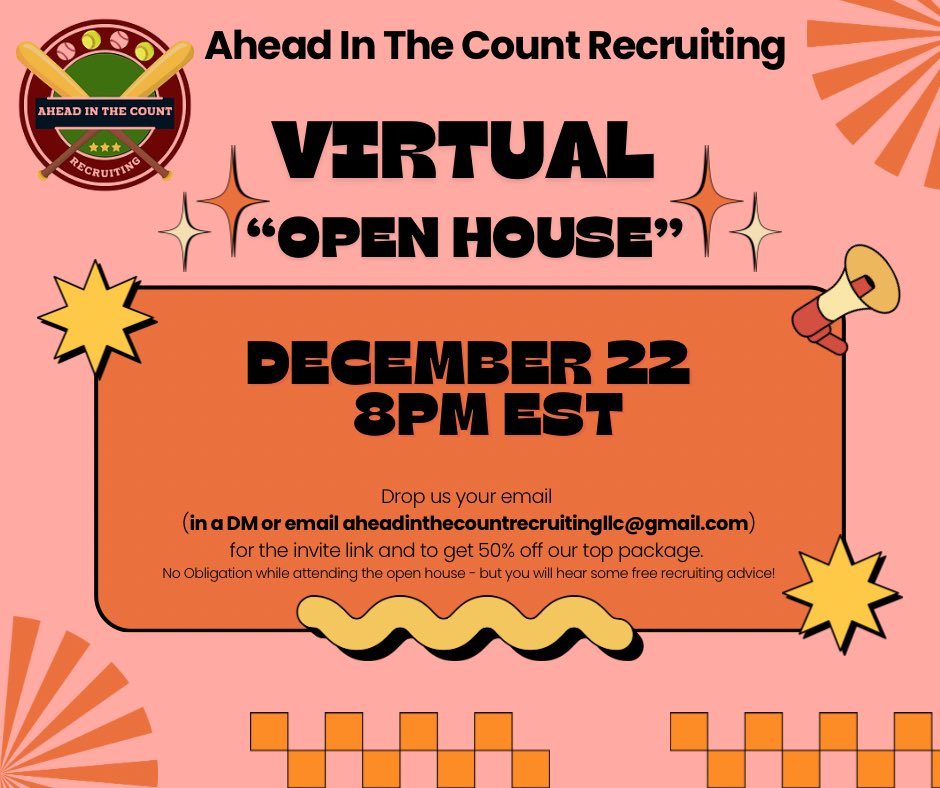 Ahead In The Count Recruiting, LLC tweet media