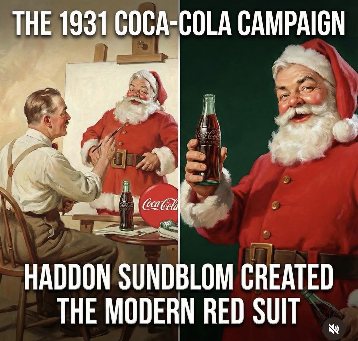 GaryLHenderson's tweet image. Did you know @CocaCola rebranded Santa?