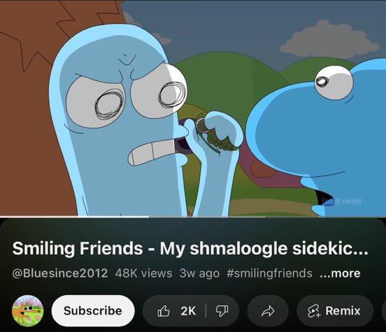 RupanSansei67's tweet image. I’m genuinely starting to think there’s something going on with all these OC channels

The Cool Autistic Gamer commented on this vid, the shmaloogal with the grenade from BlueSince’s video makes a cameo, AND ALL IF THESE BIG GAME-CHANGING VIDEOS USE THE EXACT SAME EPISODE