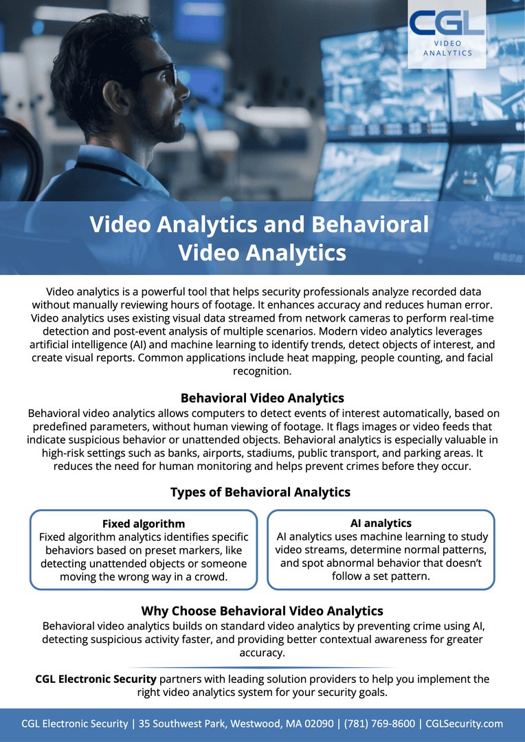 CGLSecurity's tweet photo. Video surveillance technology has evolved. Our team partners with leading providers to deliver analytics-driven systems that don't just record—they protect. Real security, real results. 

Learn more at https://t.co/PhgXav0u9r

#security #securitysolution #leadership #CGL https://t.co/KaeuQ2h1NT