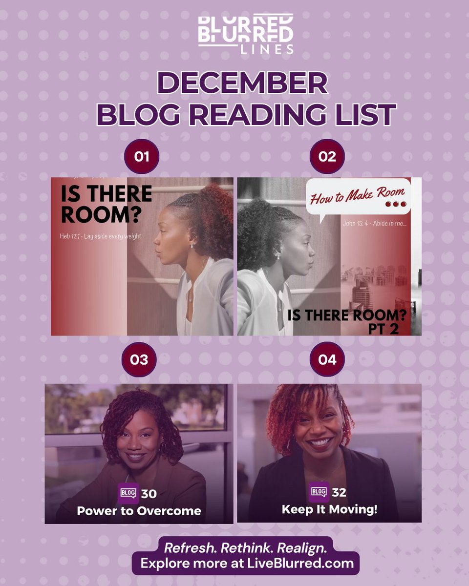 zenaisavage's tweet photo. 🎄✨ December is here! Dive into this month’s Blurred Lines blogs for stories, insights, and inspiration to help you live boldly, lead intentionally, and bring your whole self into every space you’re called to. Don’t miss it! 

Head on over to https://t.co/qomLRrGhZa https://t.co/oNVhxiYBXq