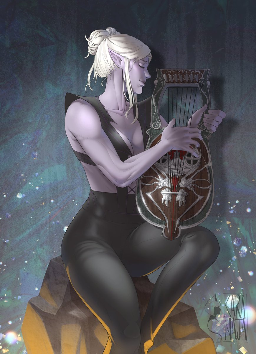 Minthara commission 😎 (for Unknown) 
#Minthara #BG3 #Commission