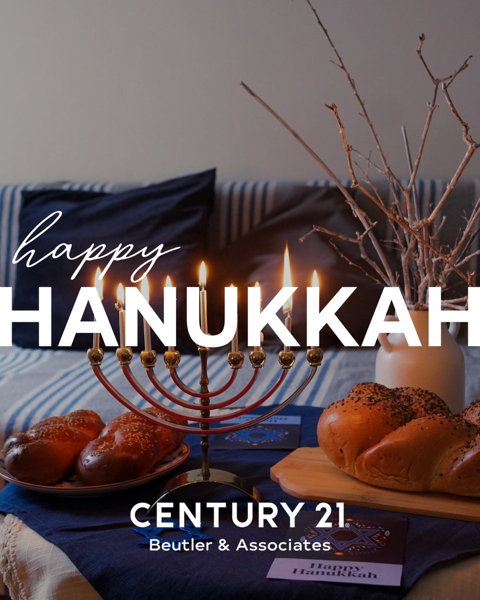 C21Beutler's tweet photo. Wishing you peace, light, and joy this Hanukkah. ✨💛 May each candle you light bring warmth to your home and inspiration to your heart!

#peaceandjoy  #happyhanukka  #c21beutler  #home https://t.co/rogjGdfh5X