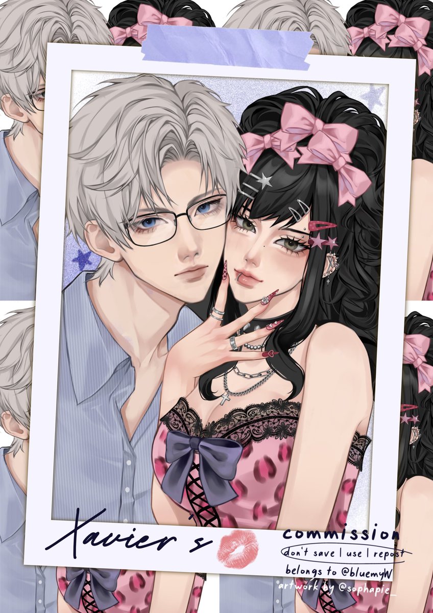 Sensei: “Behave.”
Gyaru: “Hmm… convince me.”
Sensei: “This isn’t funny.”
Gyaru: “Then why do you look entertained?”
Sensei: sighs
Gyaru: “See? I behave better when you react 💅✨”

Art by : <a href="/sophapie_/">soph</a>