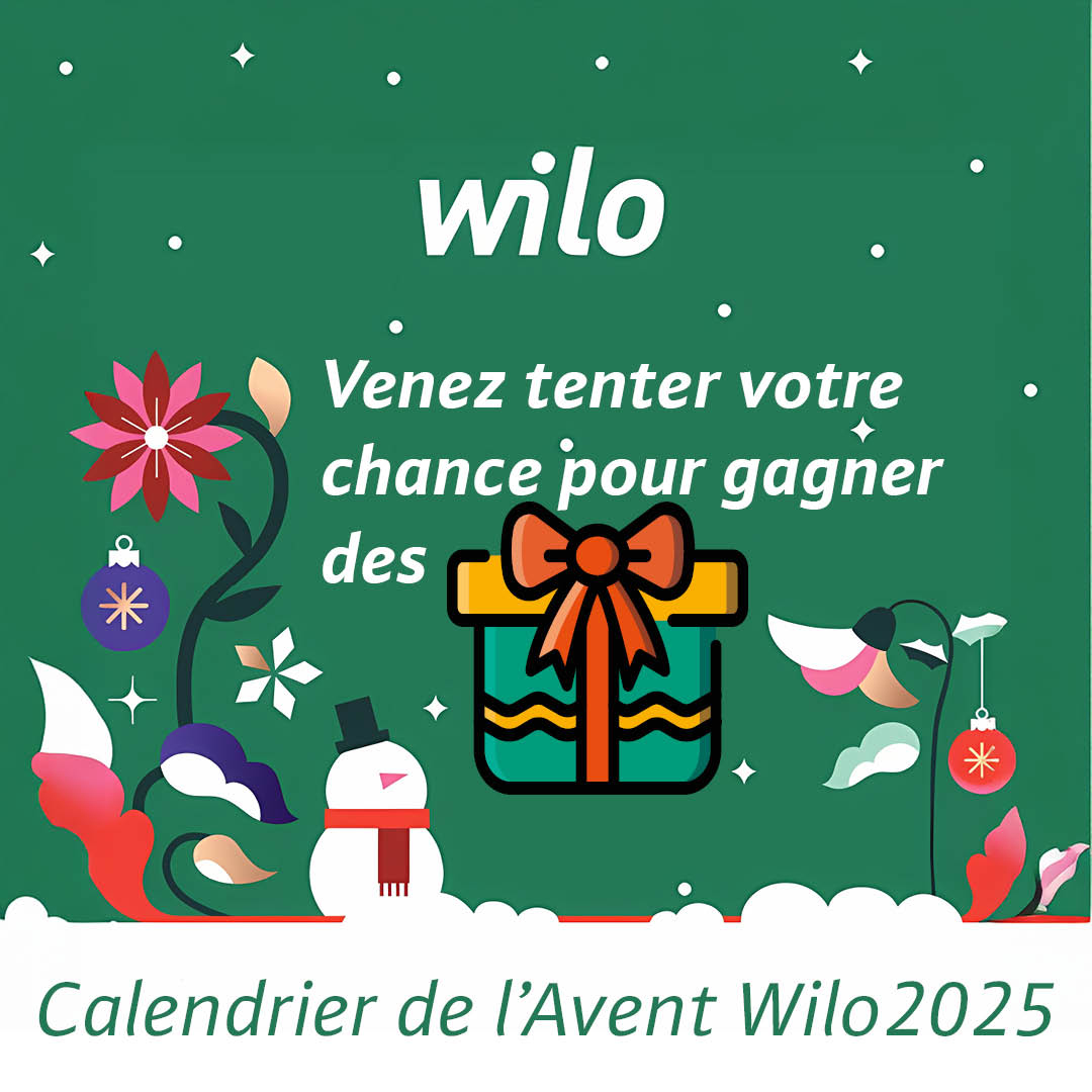 🎄✨ Le Calendrier de l’Avent Wilo est toujours en ligne… et il n’est pas trop tard pour en profiter ! ✨🎄
N'hésitez pas à participer pour plonger dans cette rétrospective festive et inspirante.
👉 Ouvrez les cases dès maintenant : ow.ly/20br50XA9L5
#Wilo #WiloFrance