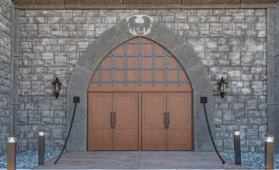 The newly opened Silver Stone Castle greets guests with a grand entrance befitting the medieval-themed, 90,000-square-foot entertainment destination. <a href="/Linetec_USA/">Linetec - Tammy Schroeder</a>

buildingenclosureonline.com/articles/94405…

#architecture #metal #design #coatings