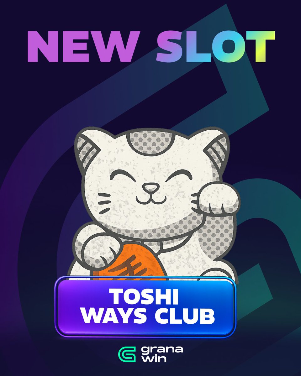 🔥 Toshi Ways Club 🎰
Neon vibes, fast spins &amp; up to 1,000,000 ways to win 

Cyber Tokyo. VIP energy.
Spin fast. Chase big wins. 🎯