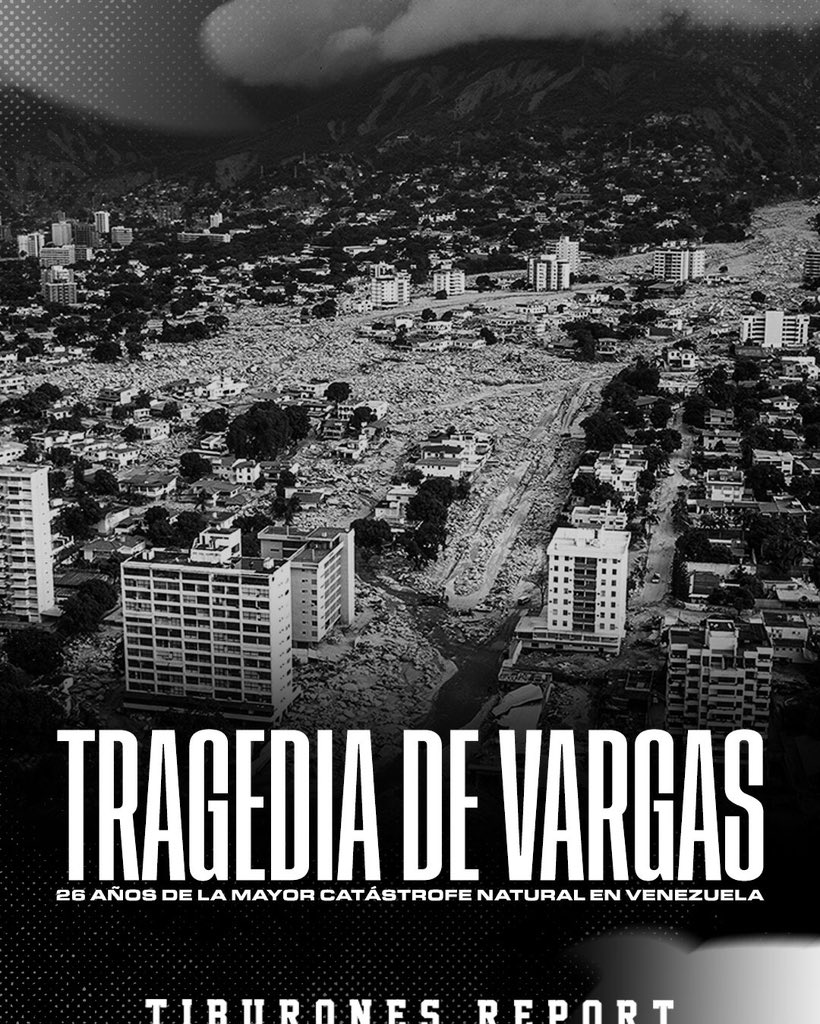 El dolor marcó la historia, pero la solidaridad levantó al pueblo.

Honor a quienes partieron y fuerza eterna a quienes siguieron adelante.

Siempre en la memoria de Venezuela. 🤍🇻🇪

#TiburonesReport